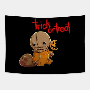 Funny Halloween Trick Or Treat Halloween Gifts Tapestry