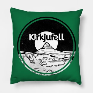 Kirkjufell Iceland Pillow