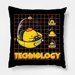 STEM: Tech Peeps Pillow