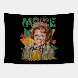 VINTAGE POP RETRO -BettyWhite The Beautifull- STYLE 70S Tapestry