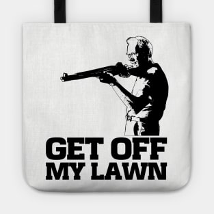 get off my lawn Tote