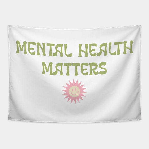 Mental Health Matters Tapestry by Healthy Mind Lab