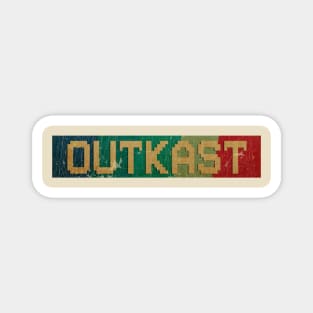 OUTKAST  - RETRO COLOR - VINTAGE Magnet