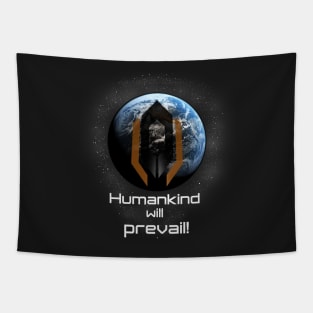 Humankind will prevail Tapestry