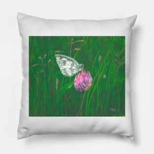 Marbled White Pillow