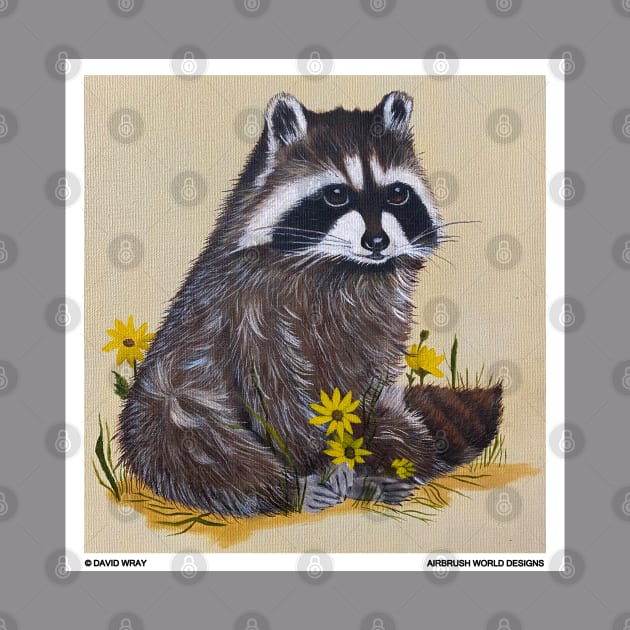 Racoon by Airbrush World