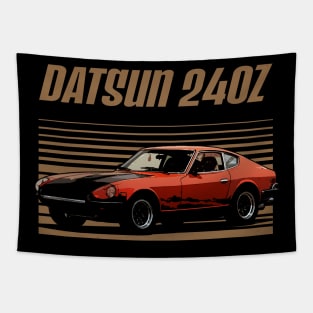 Datsun 240Z 1969 Awesome Automobile Tapestry