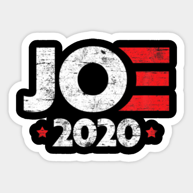 Joe Biden President 2020 Vintage Logo Campaign Joe Biden Sticker Teepublic