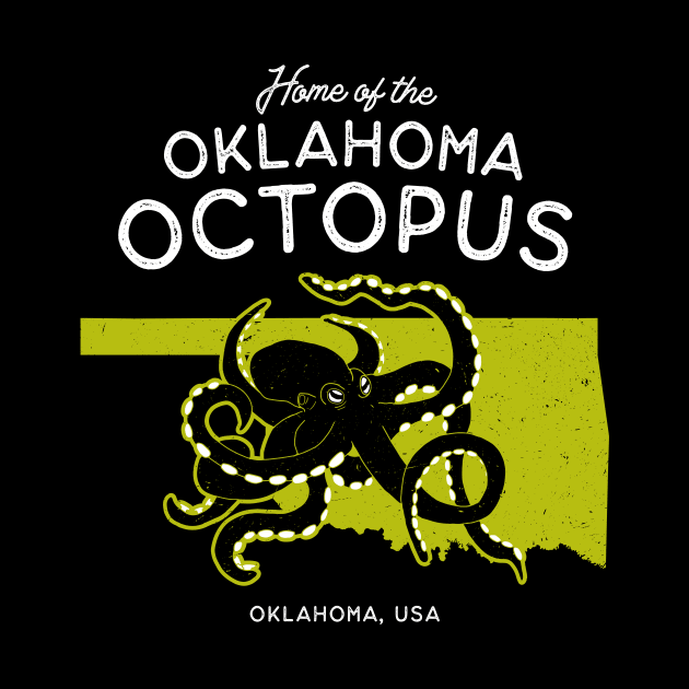 Home of the OK Octopus - Oklahoma, USA Cryptid by Strangeology