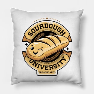 Sourdough University Breaducated Pillow