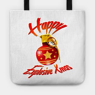 Explosive Christmas (green) Tote