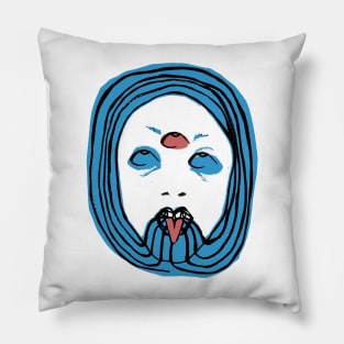 Third eye open Pillow