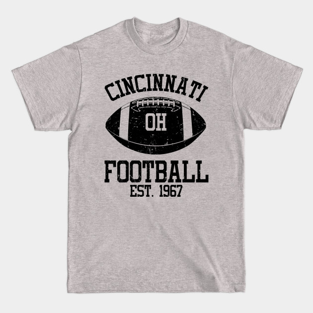 Disover Cincinnati Football Fan Gift Present Idea - Cincinnati - T-Shirt