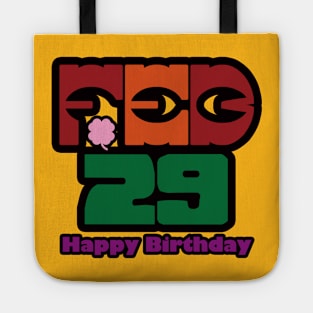 February 29 Birthday Tote