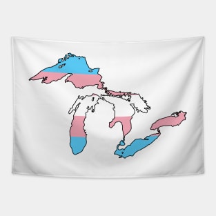 Great Lakes Trans Pride! Tapestry