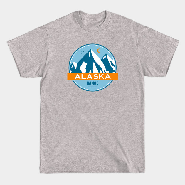 Discover Alaska Range - Alaska Range - T-Shirt