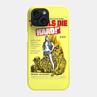 Classic Motorcycle Gang Movie Poster - Angels-Die-Hard Phone Case