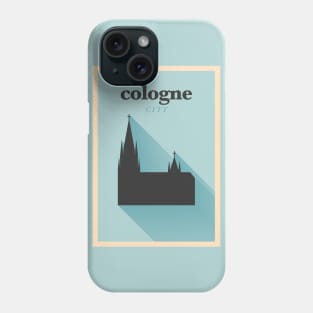 Cologne Poster Design Phone Case