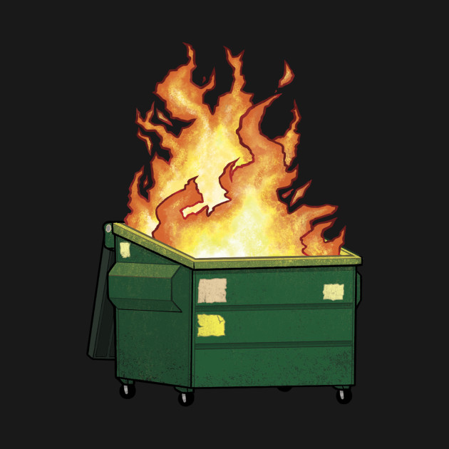 dumpster fire kidrobot