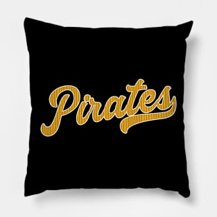 Pirates Embroided Pillow