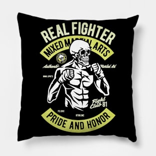 Skull Fighter Pillow