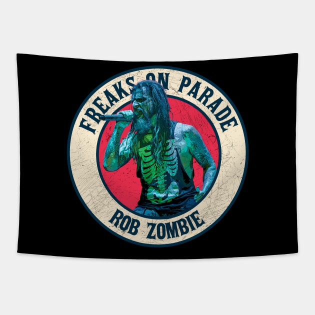 FREAKS ON PARADE - ROB ZOMBIE Tapestry by rido public