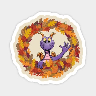 Fall Figment at Epcot Magnet