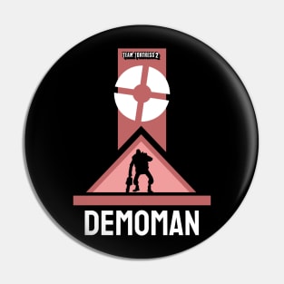 Demoman Team fortress 2 Pin