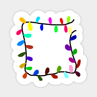 Christmas Lights Magnet