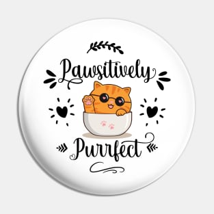 Pawsitively Purrfect Pin