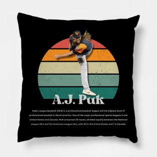 A.J. Puk Vintage Vol 01 Pillow