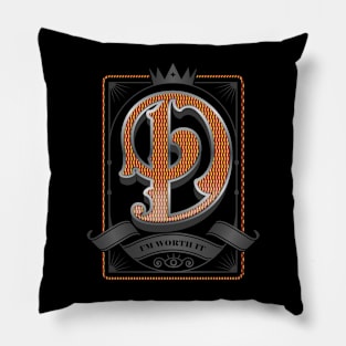 Letter D Pillow