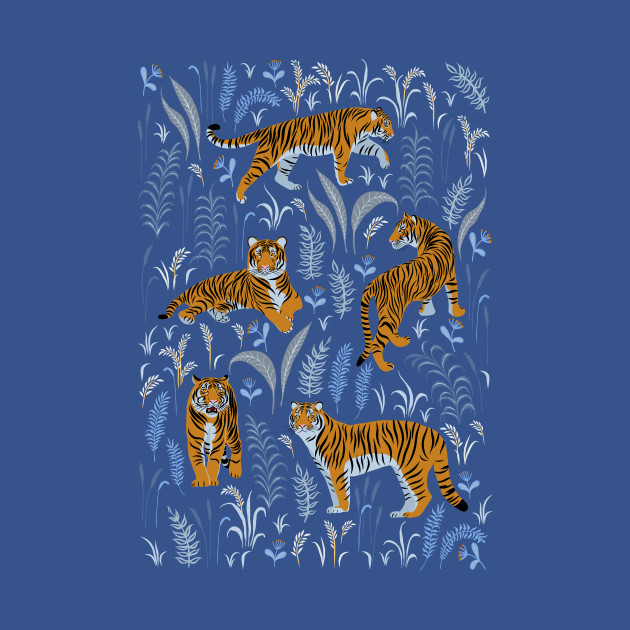 Disover Tigers and Plants - Tigers - T-Shirt