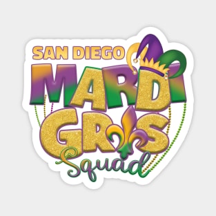 San Diego Mardi Gras Magnet