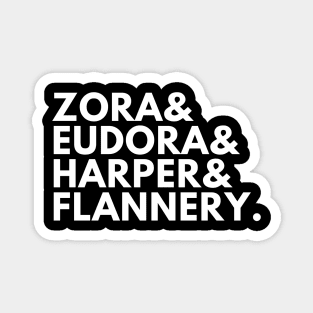 Zora & Eudora & Harper & Flannery Magnet