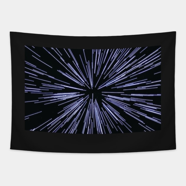 Hyperspace Vector Graphic Tapestry by AJ