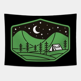 Green Camp Tapestry