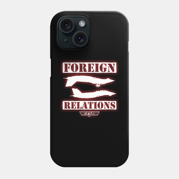 Top Gun Foreign Relations Phone Case by joeysartworld