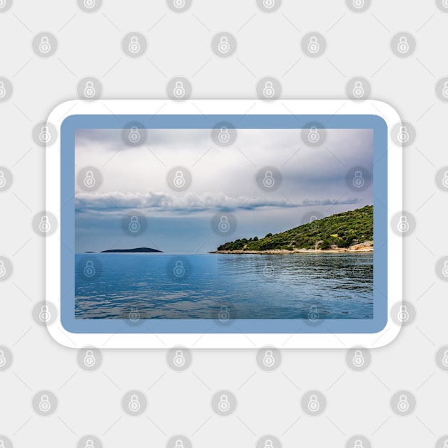 Drvenik Mali Island in Croatia Magnet by jojobob