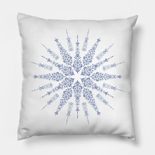 Snowflake No 2 Pillow