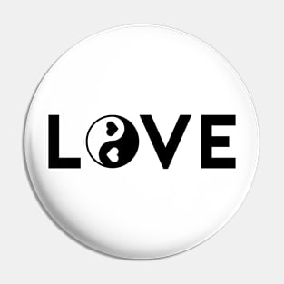 Ying Yang Love Pin