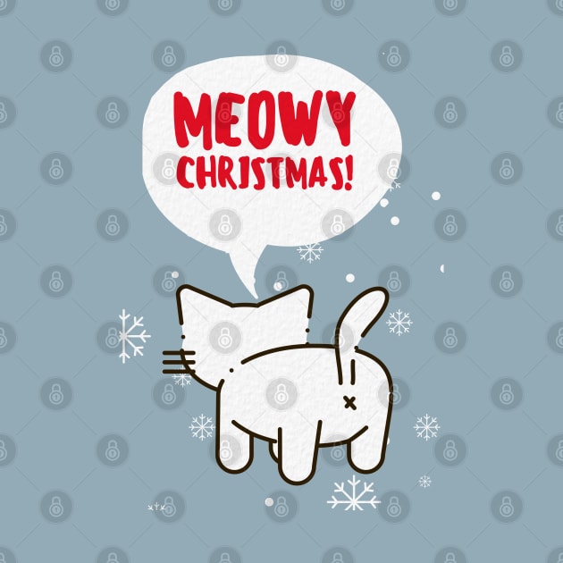 Meowy Christmas Catmas by applebubble