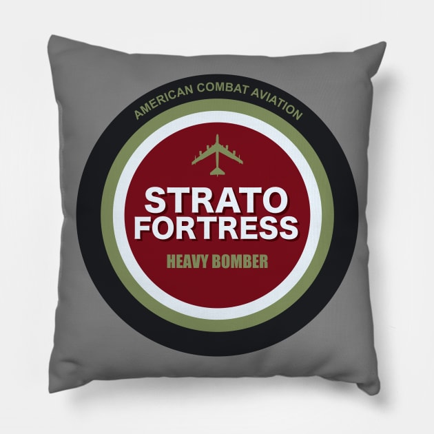 B-52 Stratofortress Pillow by TCP