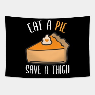 Vegan Thanksgiving Pumpkin Pie Tapestry