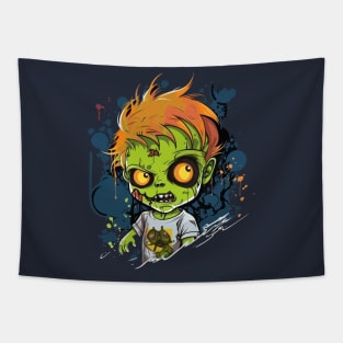 Zombie Kid Tapestry