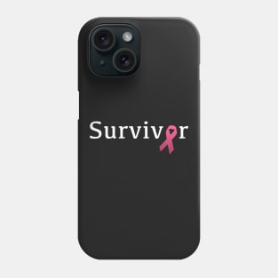 Survivor - Pink ribbon design Phone Case