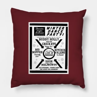 Winter Dance Party Pillow