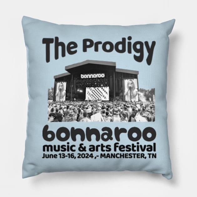 The Prodigy Music Fest Pillow by Jang andong