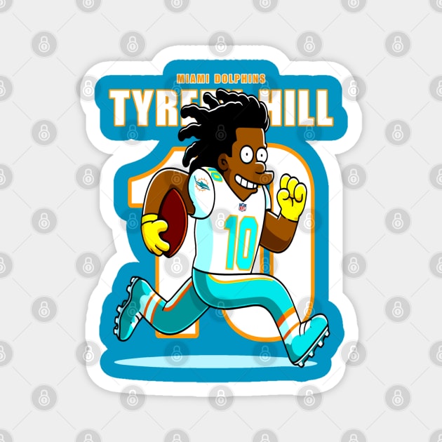 Tyreek from Springfield Magnet by Springfield Mode On