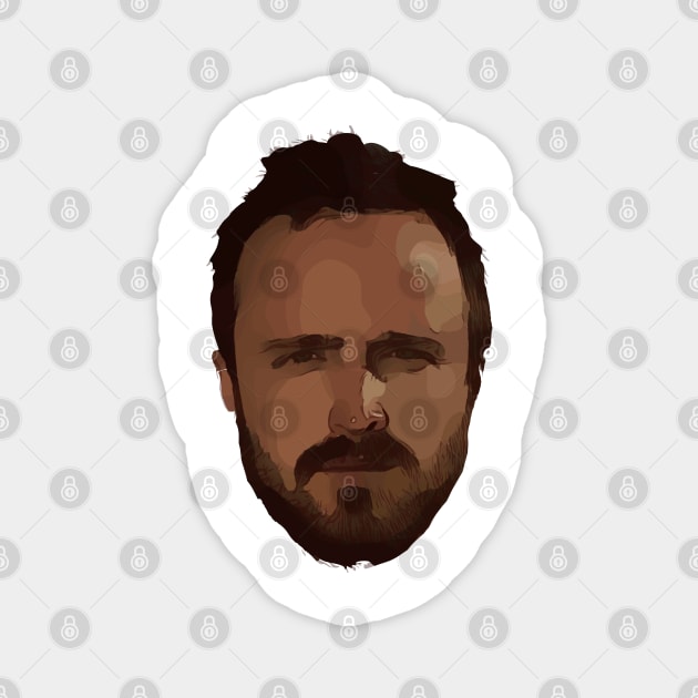 Jesse Pinkman Vector Art Magnet by Playful Creatives